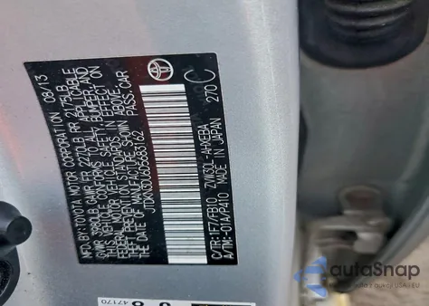 2013 Toyota Prius из США, поврежденный, VIN JTDKN3DU6D5683162